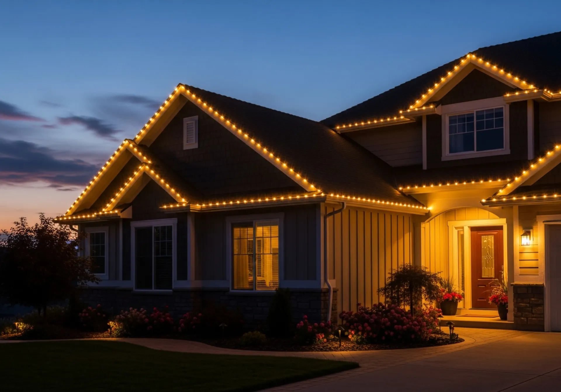 Warm white permanent LEDs